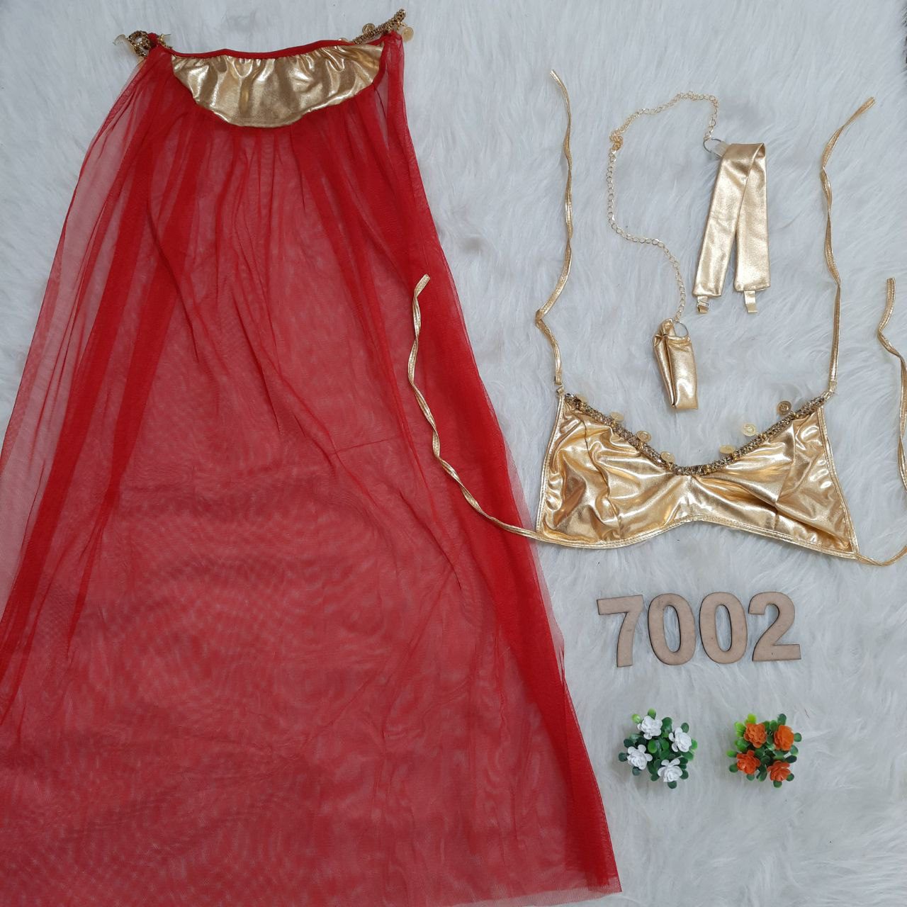 ست فانتزی عربی سه تکه Anahel کد 7002 - تصویر 5