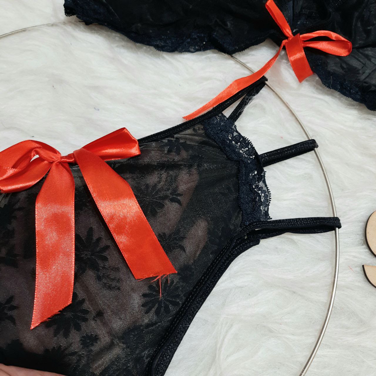 ست فانتزی سایز بزرگ Sensual کد S960918 - تصویر 3