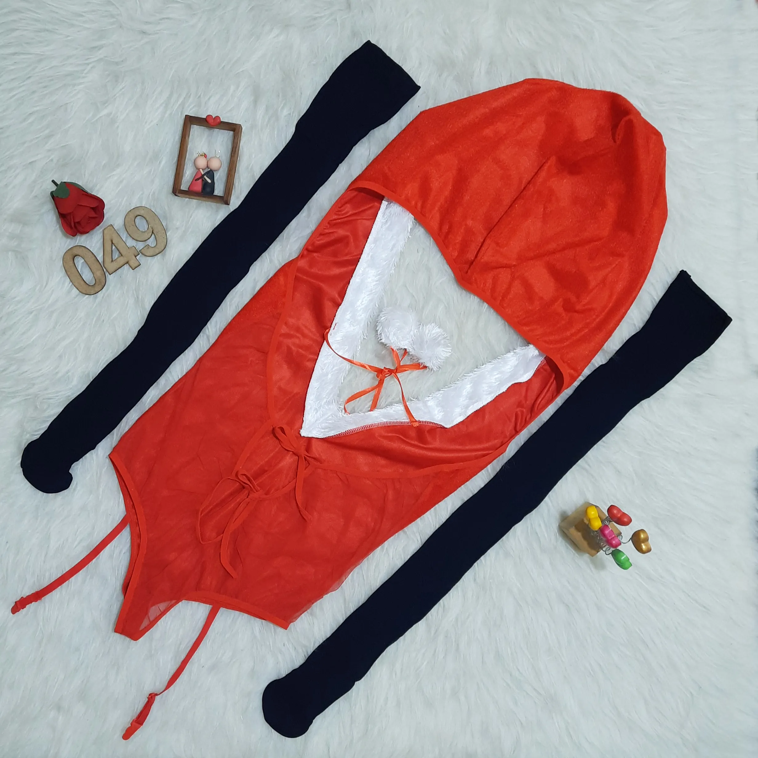 لباس خواب یا کاستوم مامانوئل Valentine کد 049 - تصویر 5
